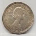 AUSTRALIA 1962 . SIXPENCE . ERROR . MIS-STRIKE . HUGE LIP